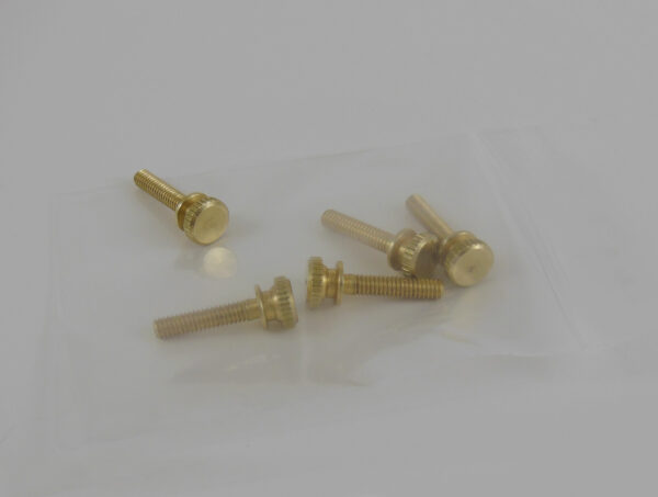 Brass Thumb Screws – 8-32 x 0.75 inch (Package of 5)