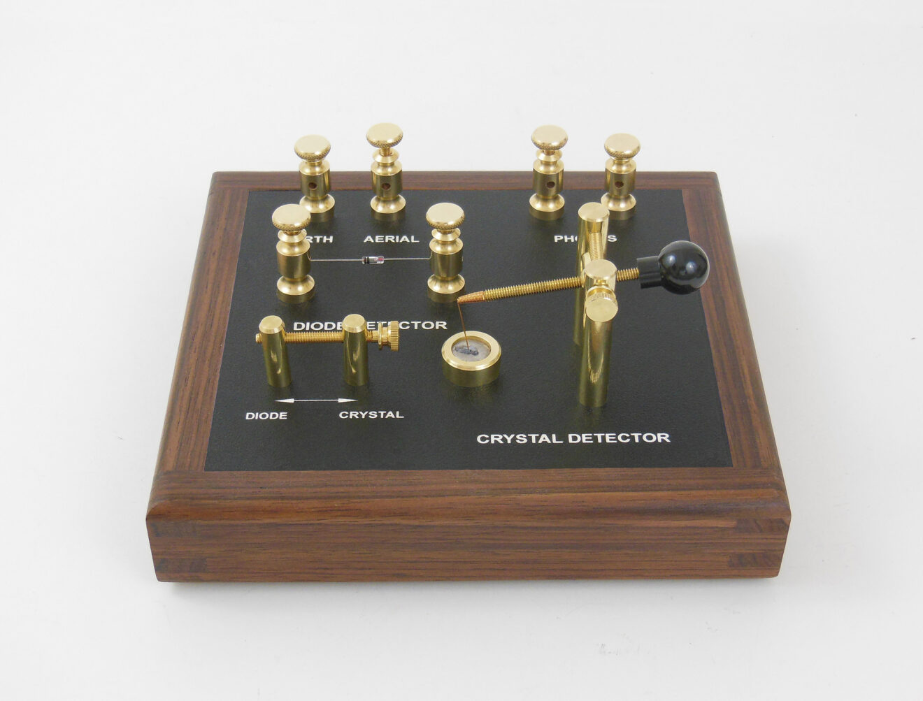 Crystal Detector Dual System – Kit – Galena Century Radio